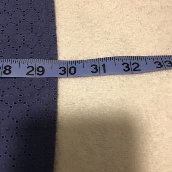 Lands End tunic top sz 2X. Thick fabric & lined. Pull on, long sleeves, crochet - Picture 8 of 8